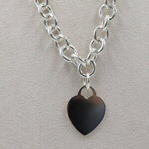 Tiffany & Co Heart tag necklace